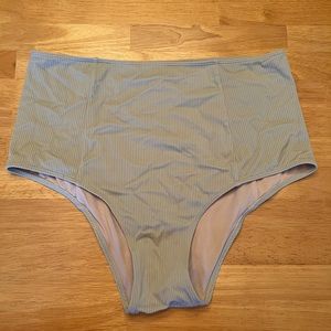 Kortni Jeane- high waisted - ribbed (sand?) not exactly sure of the color name